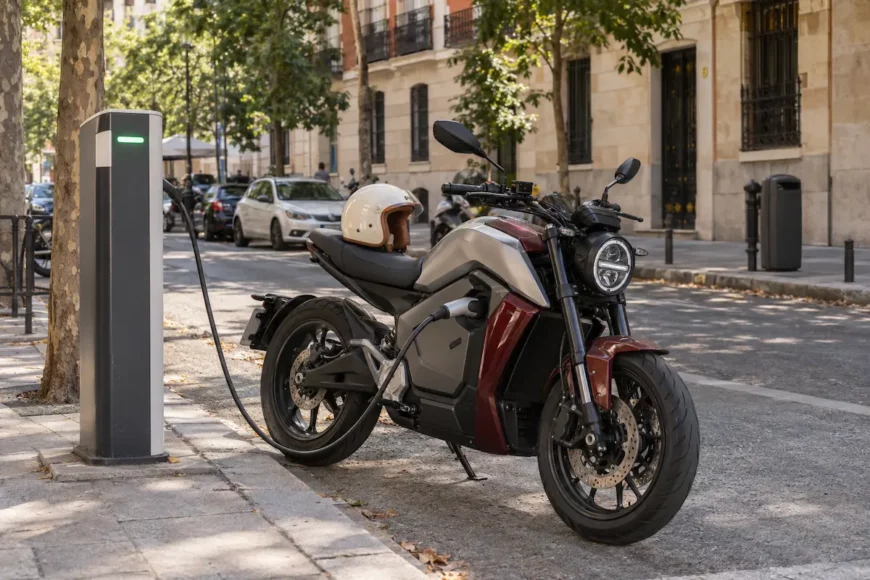 Puntos de recarga para motos en Madrid: dónde cargar gratis o de forma rápida